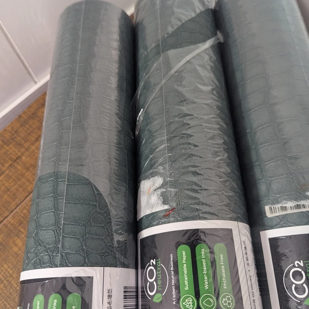 ⭐NWT Superfresco Easy Green Wallpaper Roll